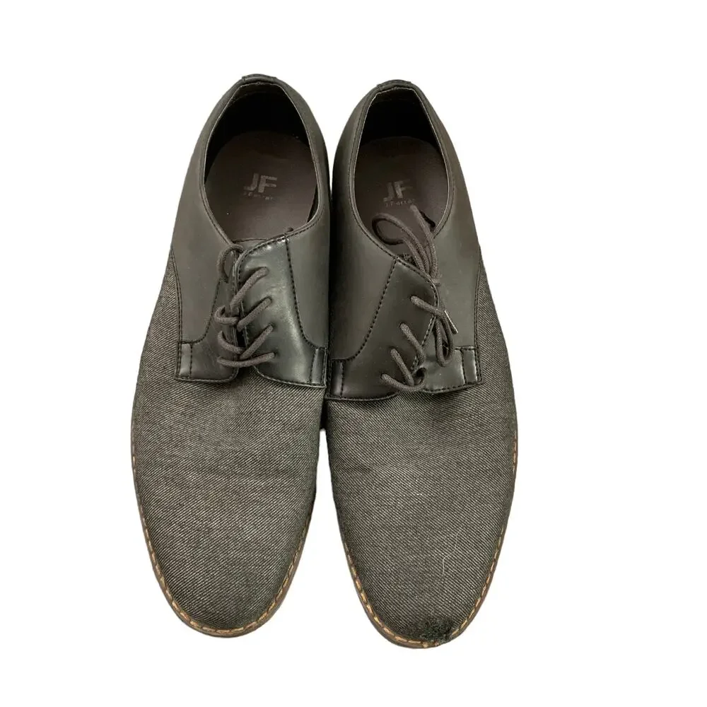 JF J. Ferrar Men's Gray Marcus Oxford Dress Shoes 11